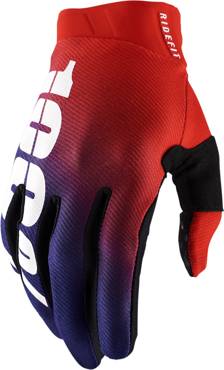 100% Ridefit KORP Gloves - Large 10010-00012 - Electrek Moto