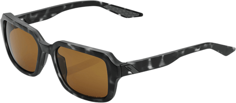 100% Rideley Sunglasses - Black - Bronze 61044-702-01 - Electrek Moto