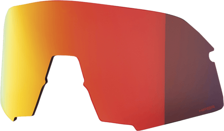 100% S3 Lens - Red Mirror 69026-00002 - Electrek Moto