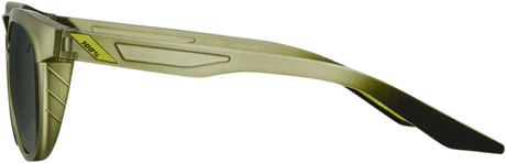 100% Slent Sunglasses - Olive - Gray Green 61035-296-74 - Electrek Moto