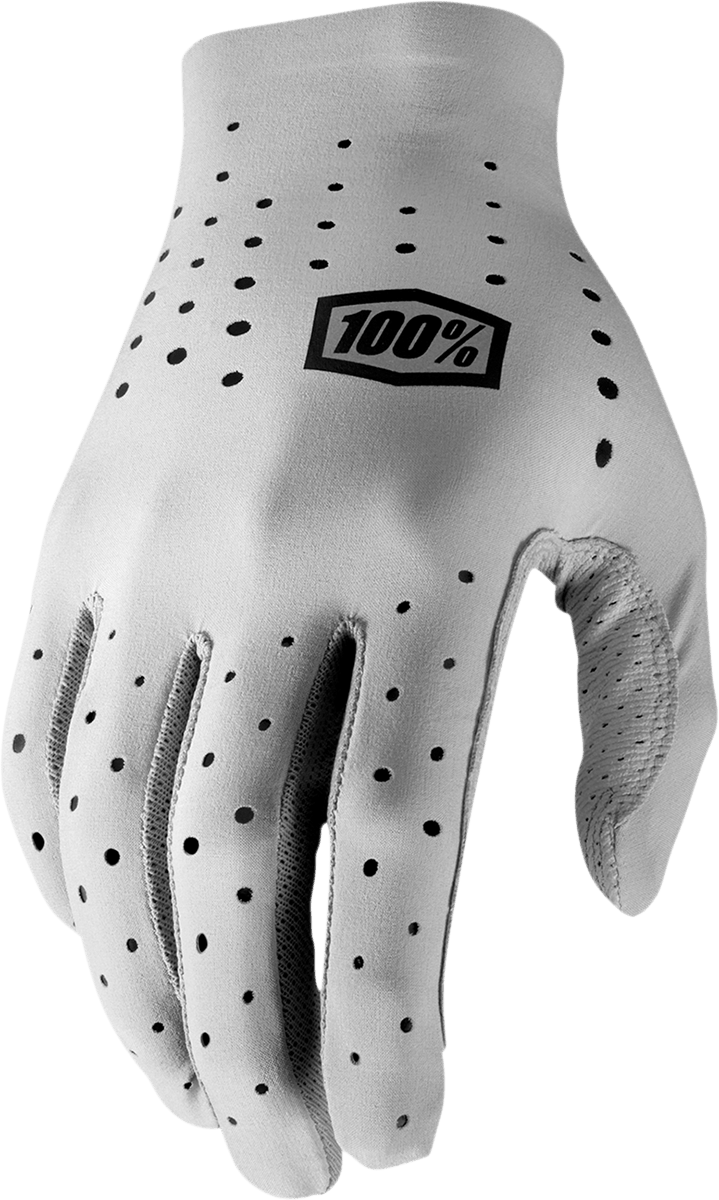 100% Sling MTB Gloves - Gray - 2XL 10019-00009 - Electrek Moto