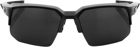 100% Speedcoupe Sunglasses - Black - Gray Polarized 61031-001-47 - Electrek Moto