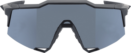 100% Speedcraft Sunglasses - Black - Smoke 60007-00001 - Electrek Moto