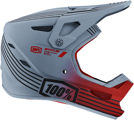 100% Status Helmet - Caltec/Gray - Medium 80010-00009 - Electrek Moto