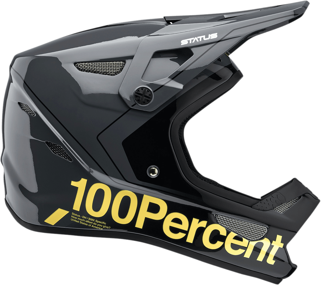 100% Status Helmet - Carby/Charcoal - Large 80010-464-12 - Electrek Moto