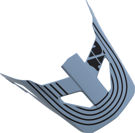 100% Status Visor - Caltec/Gray 89033-00002 - Electrek Moto
