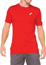 100% Tiller T-Shirt - Red - XL 32133-003-13 - Electrek Moto