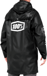 100% Torrent Raincoat - Black - Small 20040-00000 - Electrek Moto