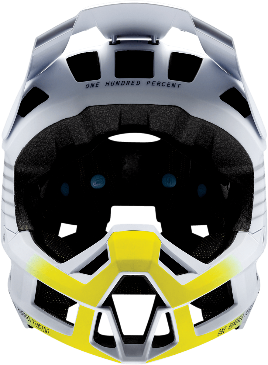 100% Trajecta Helmet - Fidlock - Black/White - Medium 80003-00006 - Electrek Moto