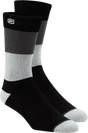 100% Trio Socks - Black - Small/Medium 24022-001-17 - Electrek Moto
