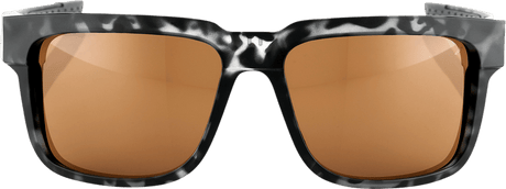 100% Type-S Sunglasses - Black Havana - Bronze 61032-259-73 - Electrek Moto