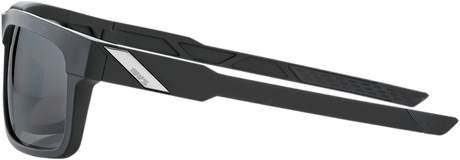100% Type-S Sunglasses - Black - Smoke 61032-100-57 - Electrek Moto