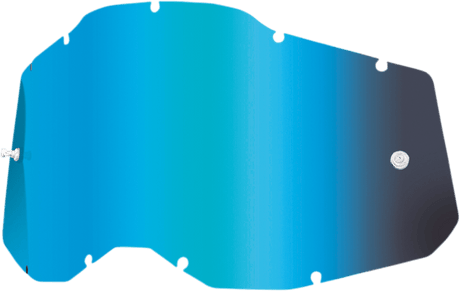 100% Youth Accuri 2/Strata 2 Lens - Blue Mirror 59107-00002 - Electrek Moto