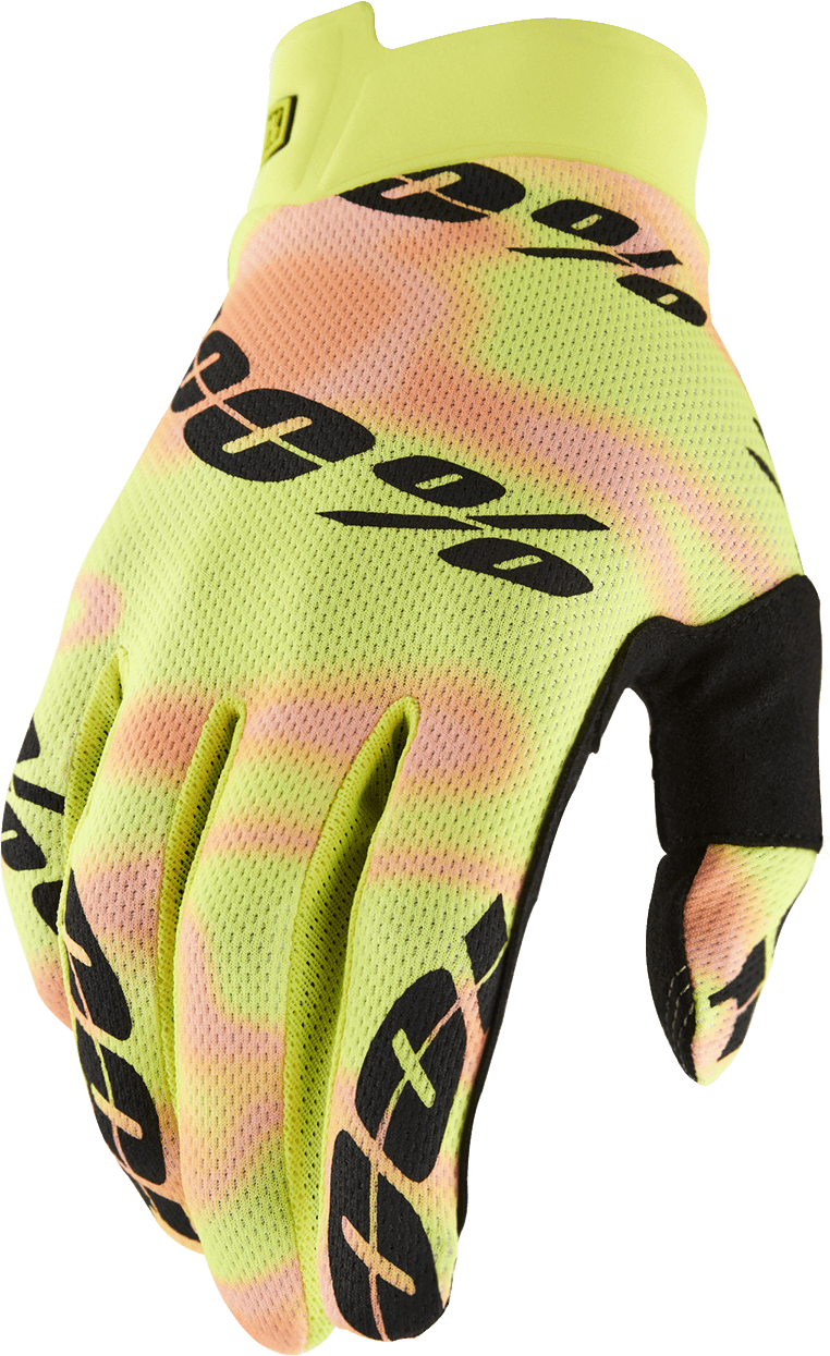 100% Youth i-Track Gloves - Kaledo - Large 10009-00014 - Electrek Moto