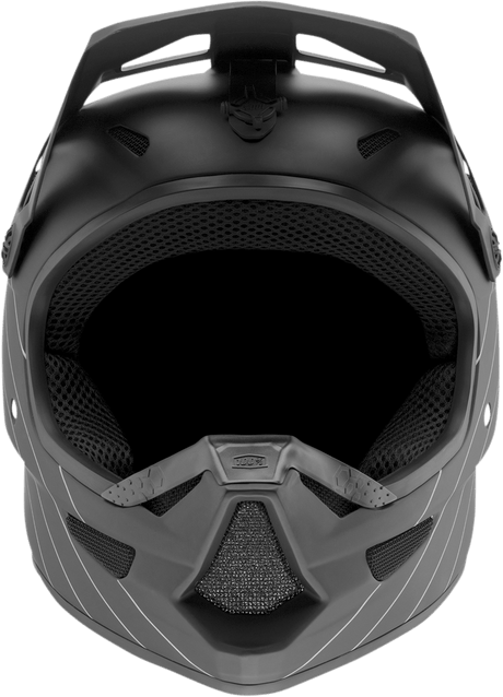 100% Youth Status Helmet - Black - Medium 80011-00002 - Electrek Moto