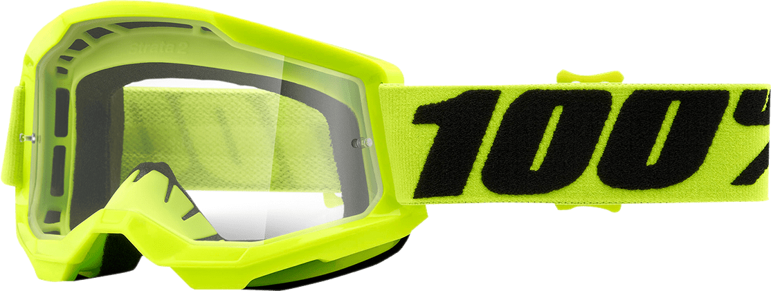 100 strata youth goggles 100% Youth Strata 2 Goggles - Yellow