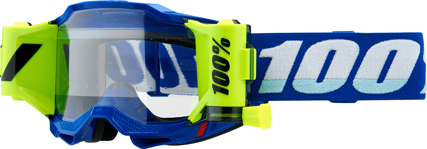 GOGGLES 100% ACCURI 2 NEGRO - LENTE TRANSPARENTE - ¡Adquiérelo En O Outlet