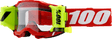 Accuri 2 Forecast Goggles - Neon Red - Clear - Electrek Moto