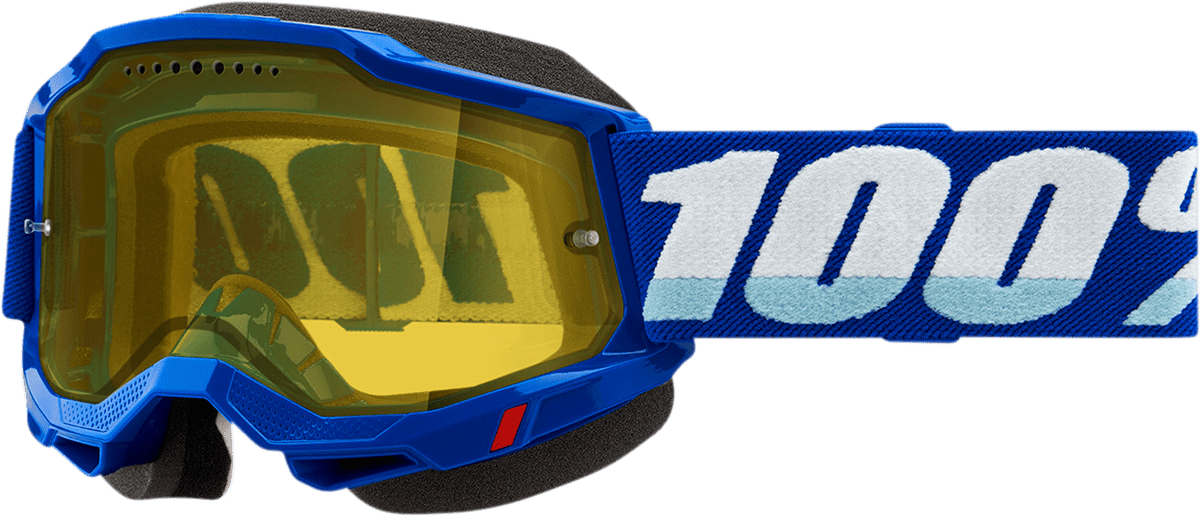 Accuri 2 Snow Goggles - Blue - Yellow - Electrek Moto