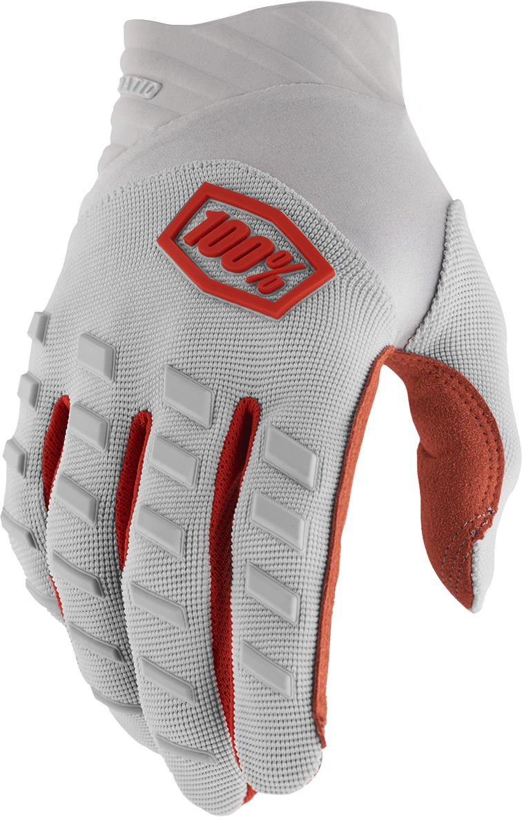 Airmatic Gloves - Silver - Medium - Electrek Moto