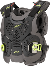 ALPINESTARS A-1 Plus Chest Protector - Black/Yellow - M/L 67001201155M/L - Electrek Moto