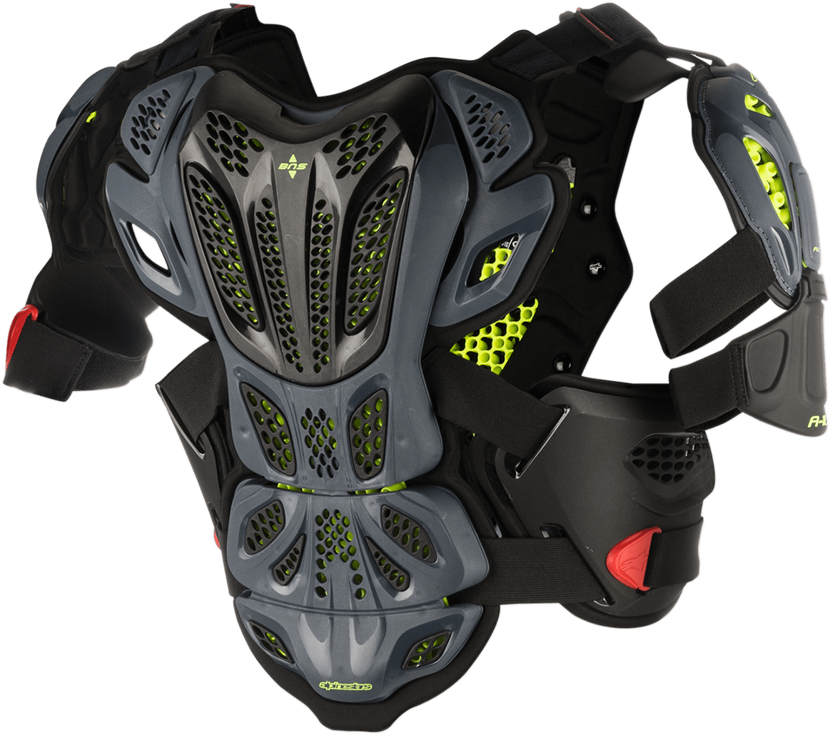 ALPINESTARS A-10 Full Chest Protector - Black/Red - XS/S 6700517-1431-XS - Electrek Moto