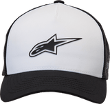 ALPINESTARS Advantage Tech Trucker Hat - White/Black - One Size 1212811602010OS - Electrek Moto