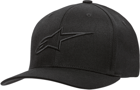 ALPINESTARS Ageless Curve Hat - Black/Black - Large/XL 1017810101010LX - Electrek Moto