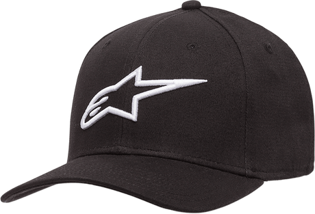 ALPINESTARS Ageless Hat - Curved Bll - Black/White - Large/XL 1017810101020LX - Electrek Moto