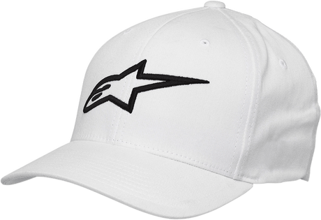 ALPINESTARS Ageless Hat - Curved Bll - White - Small/Medium 1017810102010SM - Electrek Moto