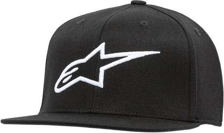 ALPINESTARS Ageless Hat - Flat Bill - Black/White - Small/Medium 1035810151020SM - Electrek Moto
