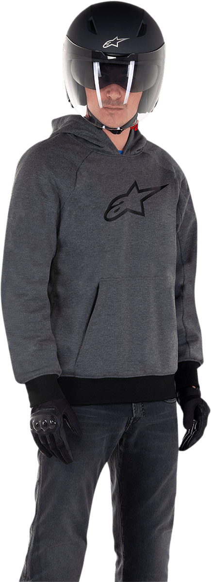 ALPINESTARS Ageless Hoodie - Gray - Medium 4209221-9126-M - Electrek Moto
