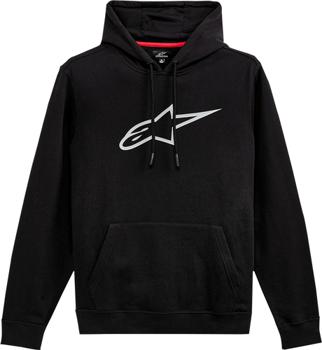 ALPINESTARS Ageless Pullover Hoodie - Black/Gray - Medium 1212-513201011M - Electrek Moto