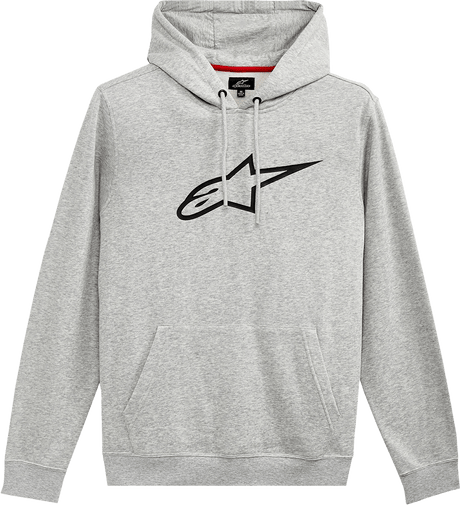 ALPINESTARS Ageless Pullover Hoodie - Heather Gray/Black - 2XL 12125132011262X - Electrek Moto