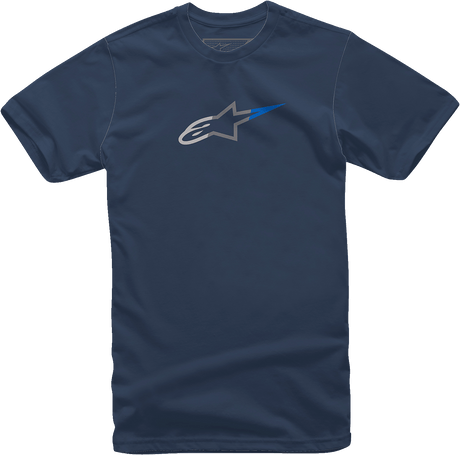 ALPINESTARS Ageless Rake T-Shirt - Navy - Large 12137253070L - Electrek Moto