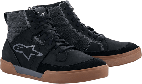 ALPINESTARS Ageless Shoes - Black/Gray/Brown - US 9.5 265492211829.5 - Electrek Moto