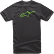ALPINESTARS Ageless T-Shirt - Black/Green - Medium 1032720301060M - Electrek Moto
