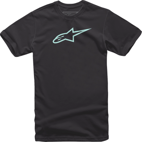 ALPINESTARS Ageless T-Shirt - Black/Mint - Medium 1032720301087M - Electrek Moto