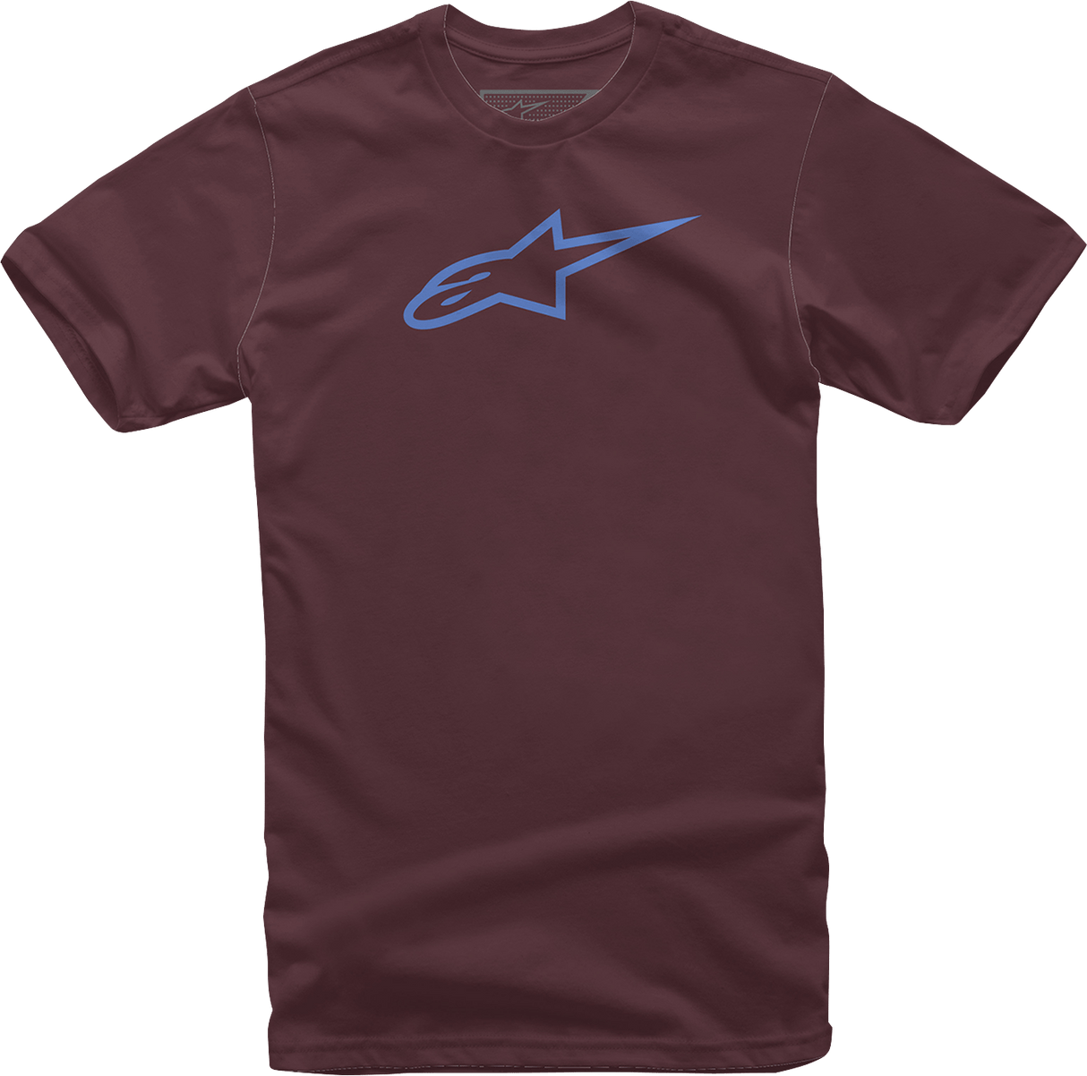 ALPINESTARS Ageless T-Shirt - Maroon/Blue - 2XL 10327203083702X - Electrek Moto
