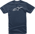 ALPINESTARS Ageless T-Shirt - Navy/White - 2XL 10327203070202X - Electrek Moto