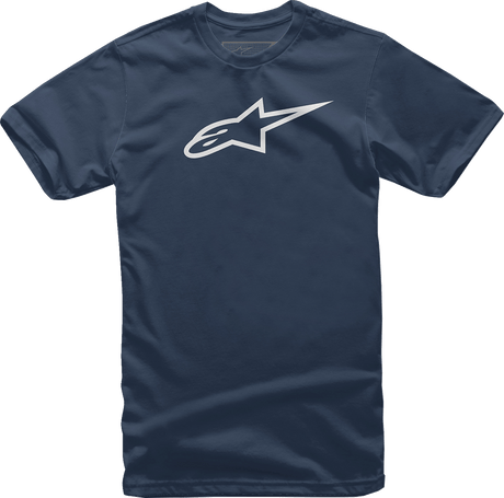 ALPINESTARS Ageless T-Shirt - Navy/White - Medium 1032720307020M - Electrek Moto