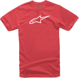 ALPINESTARS Ageless T-Shirt - Red/White - Large 1032720303020L - Electrek Moto