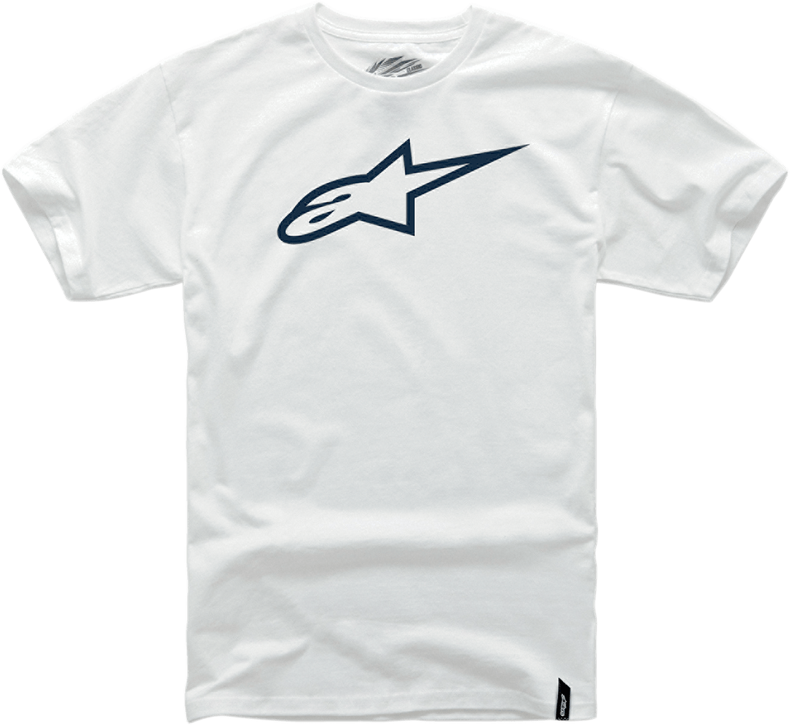 ALPINESTARS Ageless T-Shirt - White/Black - 2XL 10327203020102X - Electrek Moto