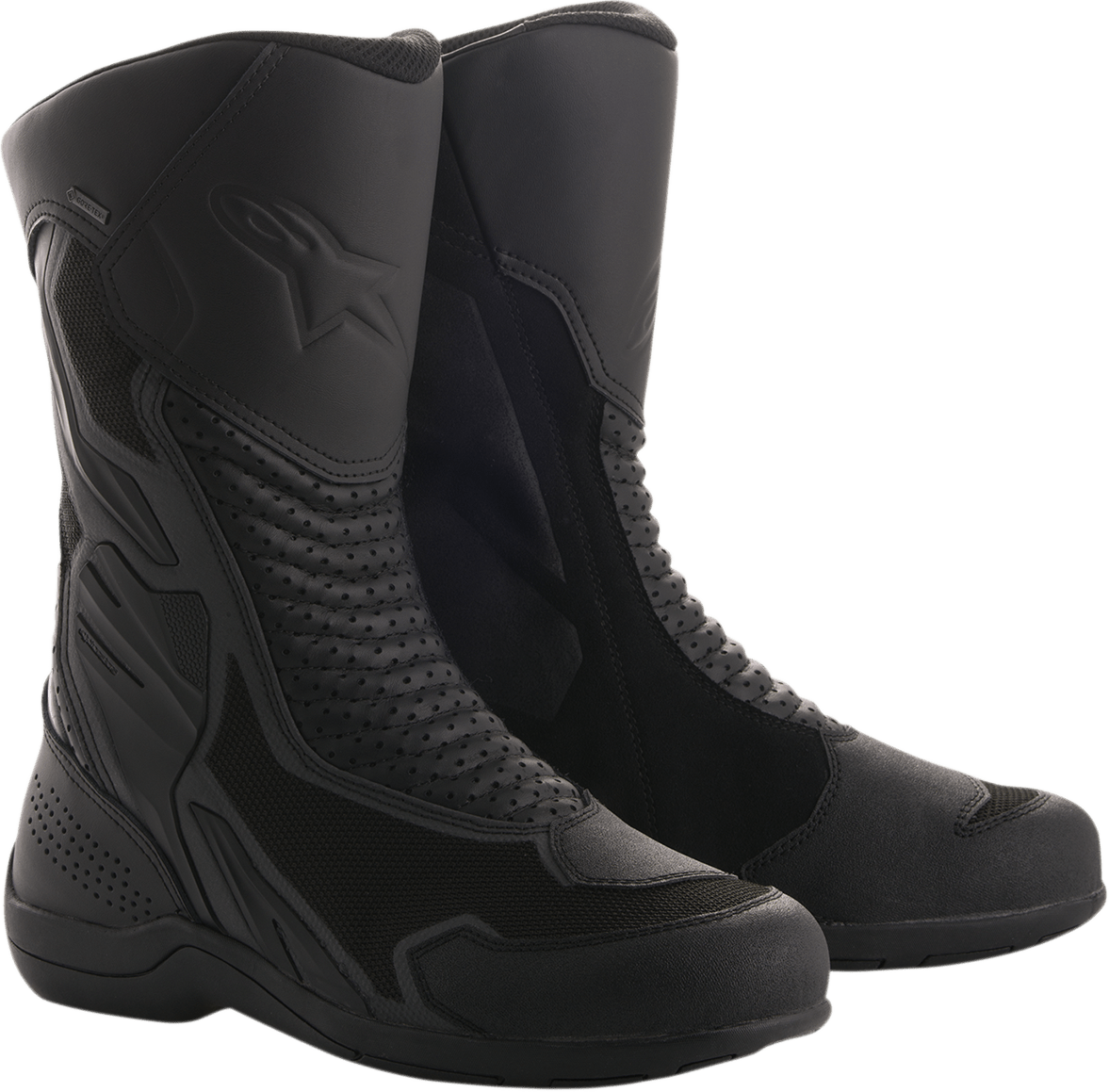 ALPINESTARS Air Plus Gore-Tex Boots - Black - US 10.5 / EU 45 2336017-10-45 - Electrek Moto