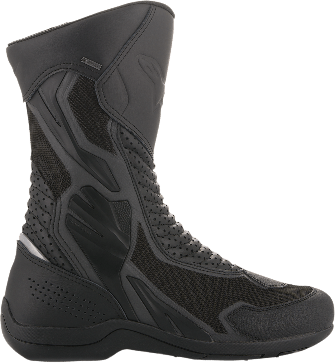 ALPINESTARS Air Plus Gore-Tex Boots - Black - US 13.5 / EU 49 2336017-10-49 - Electrek Moto