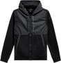 ALPINESTARS Aligned Zip Hoodie - Black/Black - Medium 1213510001010M - Electrek Moto