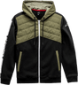 ALPINESTARS Alltime Hybrid Jacket - Black/Olive - Large 1211110021067L - Electrek Moto