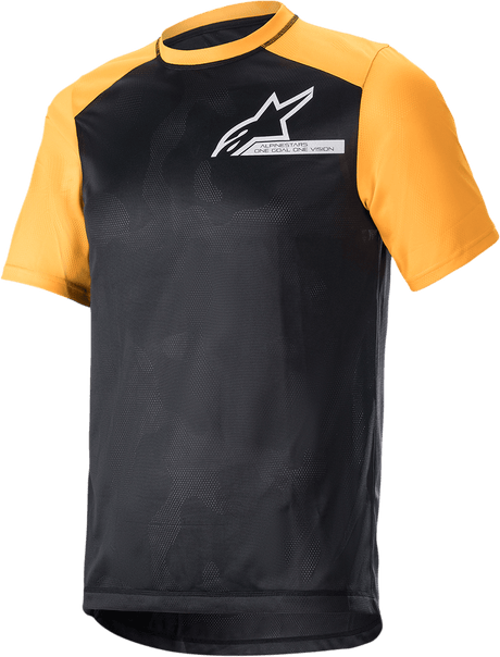 ALPINESTARS Alps 4.0 V2 Jersey - Short-Sleeve - Black/Orange/White - Large 1765922-1402-LG - Electrek Moto