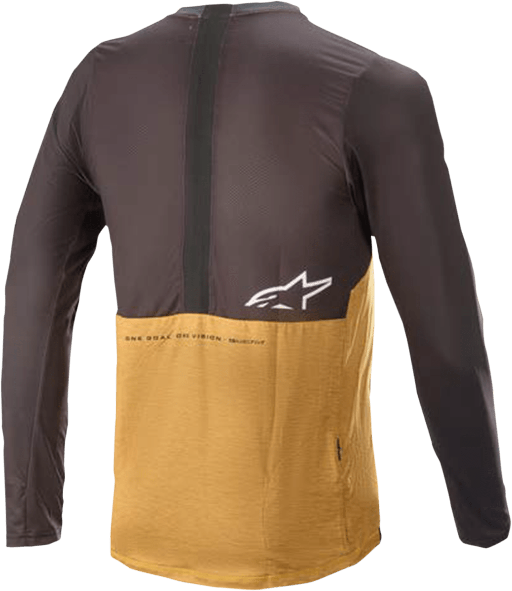 ALPINESTARS Alps 6.0 V2 Jersey - Long-Sleeve - Orange/Black - Small 1763821-4010-S - Electrek Moto