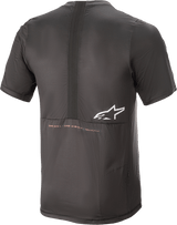 ALPINESTARS Alps 6.0 V2 Jersey - Short-Sleeve - Black/Coral - Medium 1763921-1793-MD - Electrek Moto